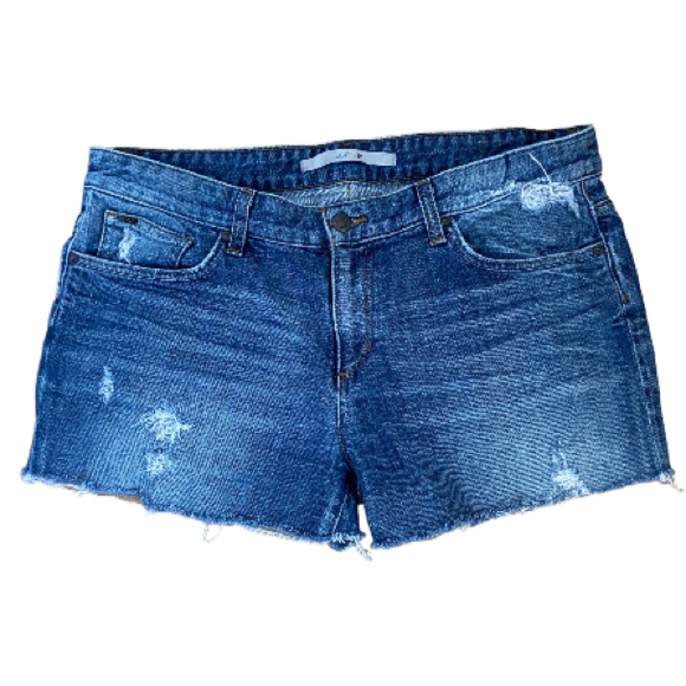 JOE’S “Ex-Lover” Distressed Denim Shorts Size 31